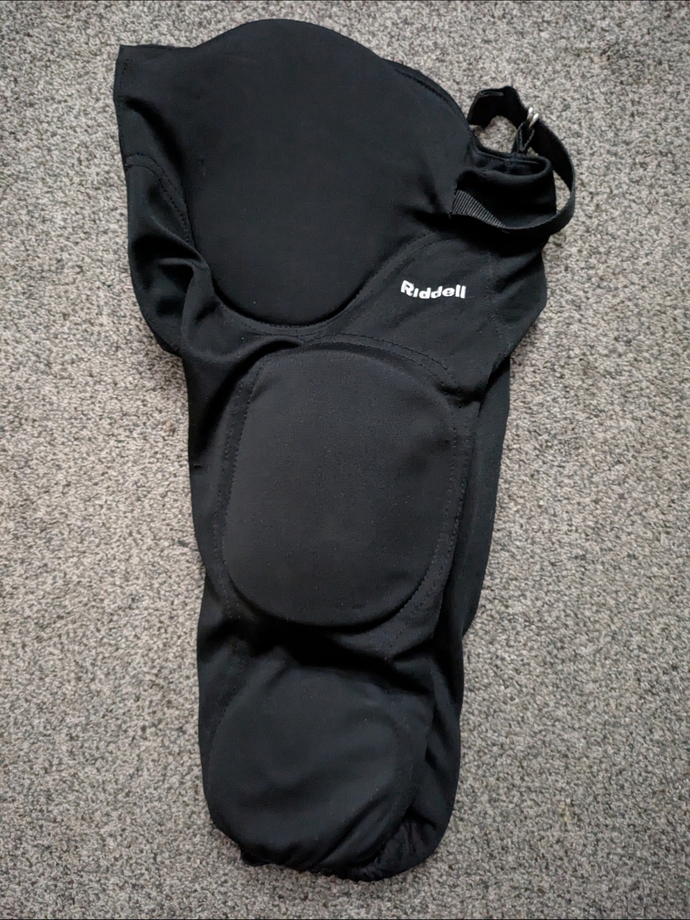 Youth Medium Riddell Black Boys Football Integrated Thigh/Knee Pad Sleeve Pants